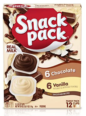 snack pack pudding