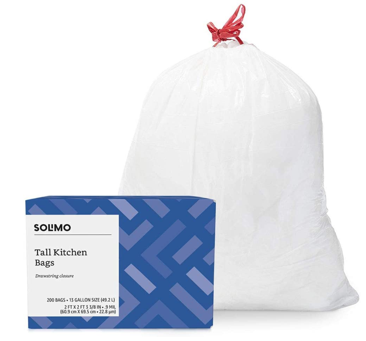 Purchase Amazon 13 gallon garbage bags online for as low as .09 each!