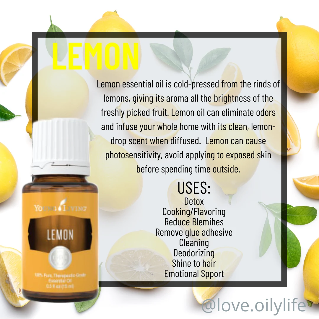 Lemon Essential Oil Uses