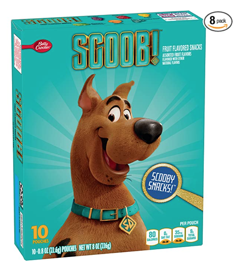 Scooby Doo Fruit Snacks