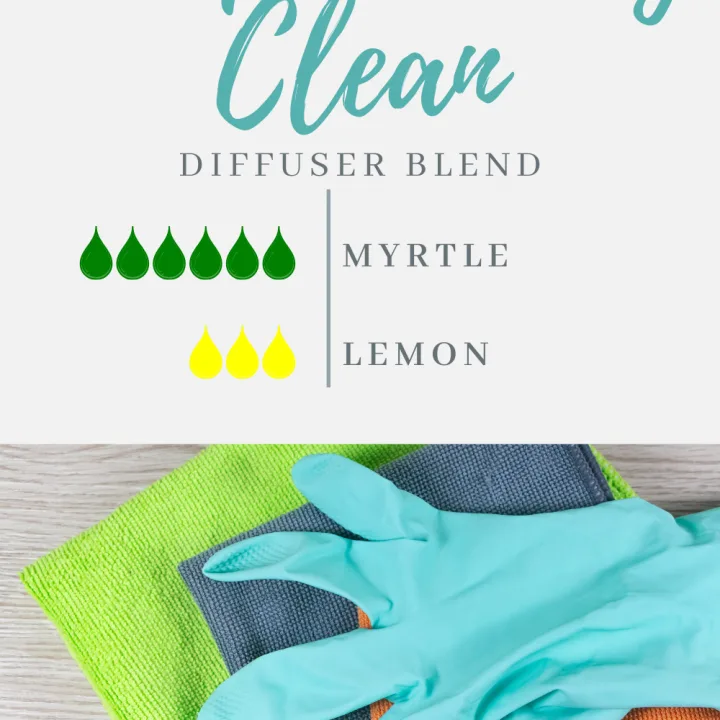 Scrupulously Clean Lemon & Myrtle Diffuser Blend