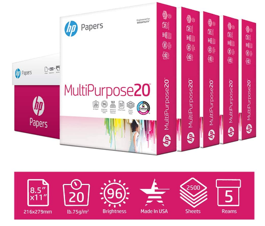 hp printer paper