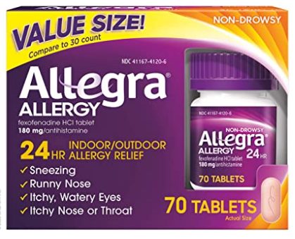 allegra adult allergy relief