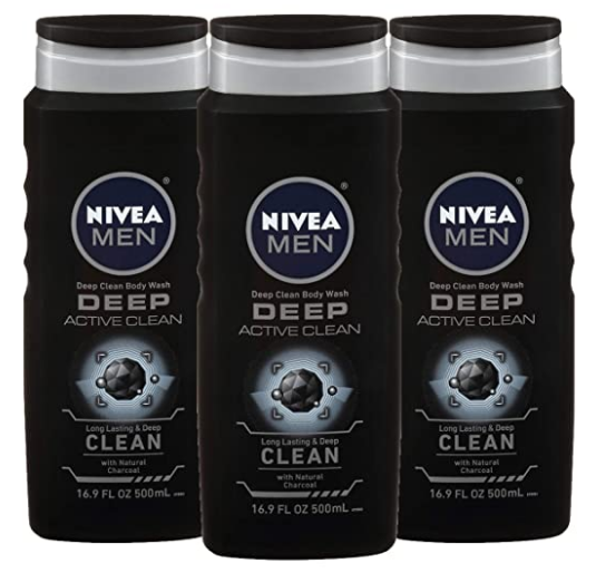 nivea mens body wash