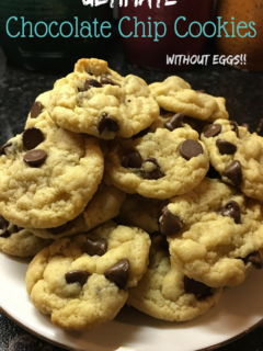 Chocolate Chip cookies without Eggs Recipe