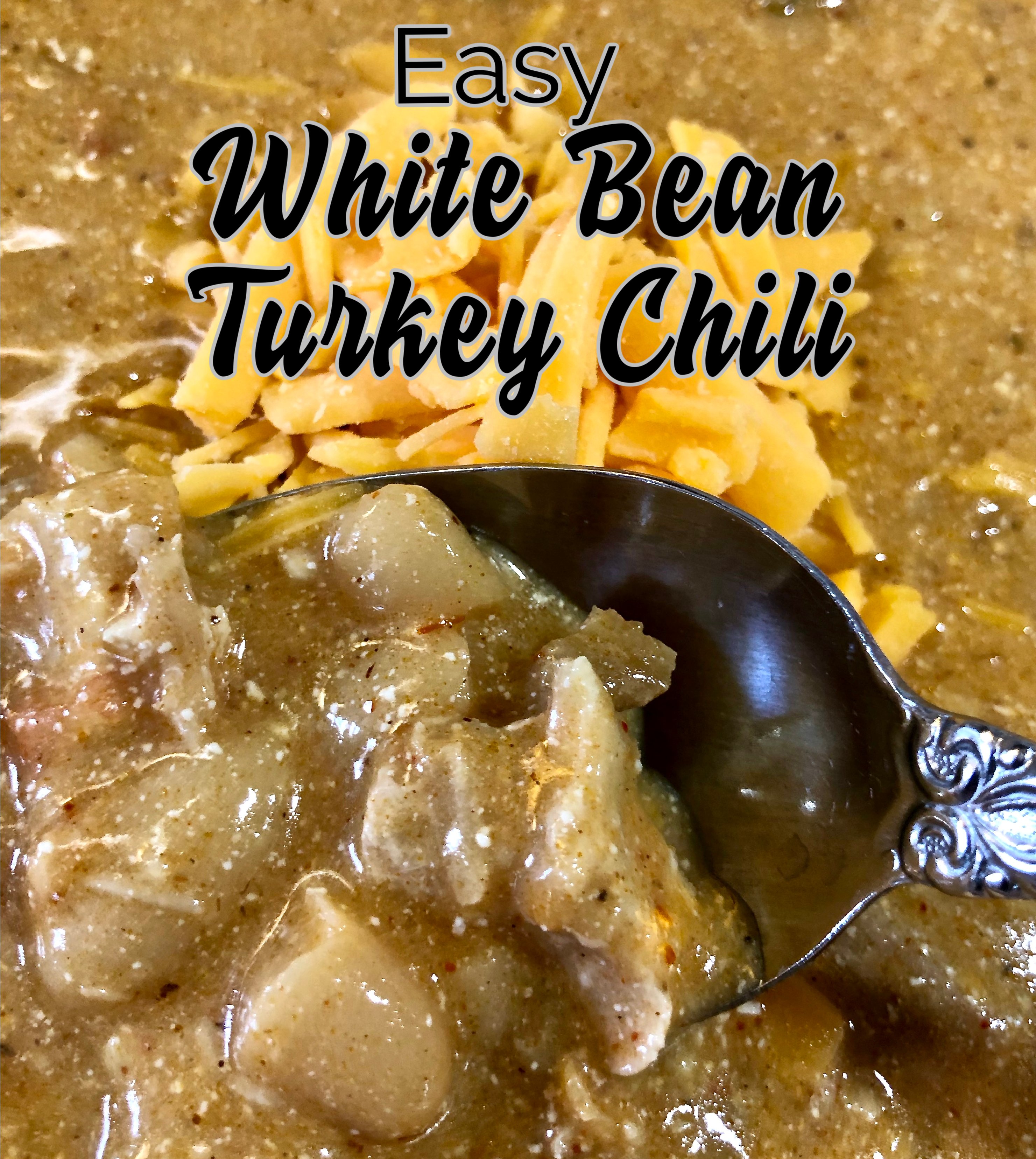 Easy White Bean Turkey Chili