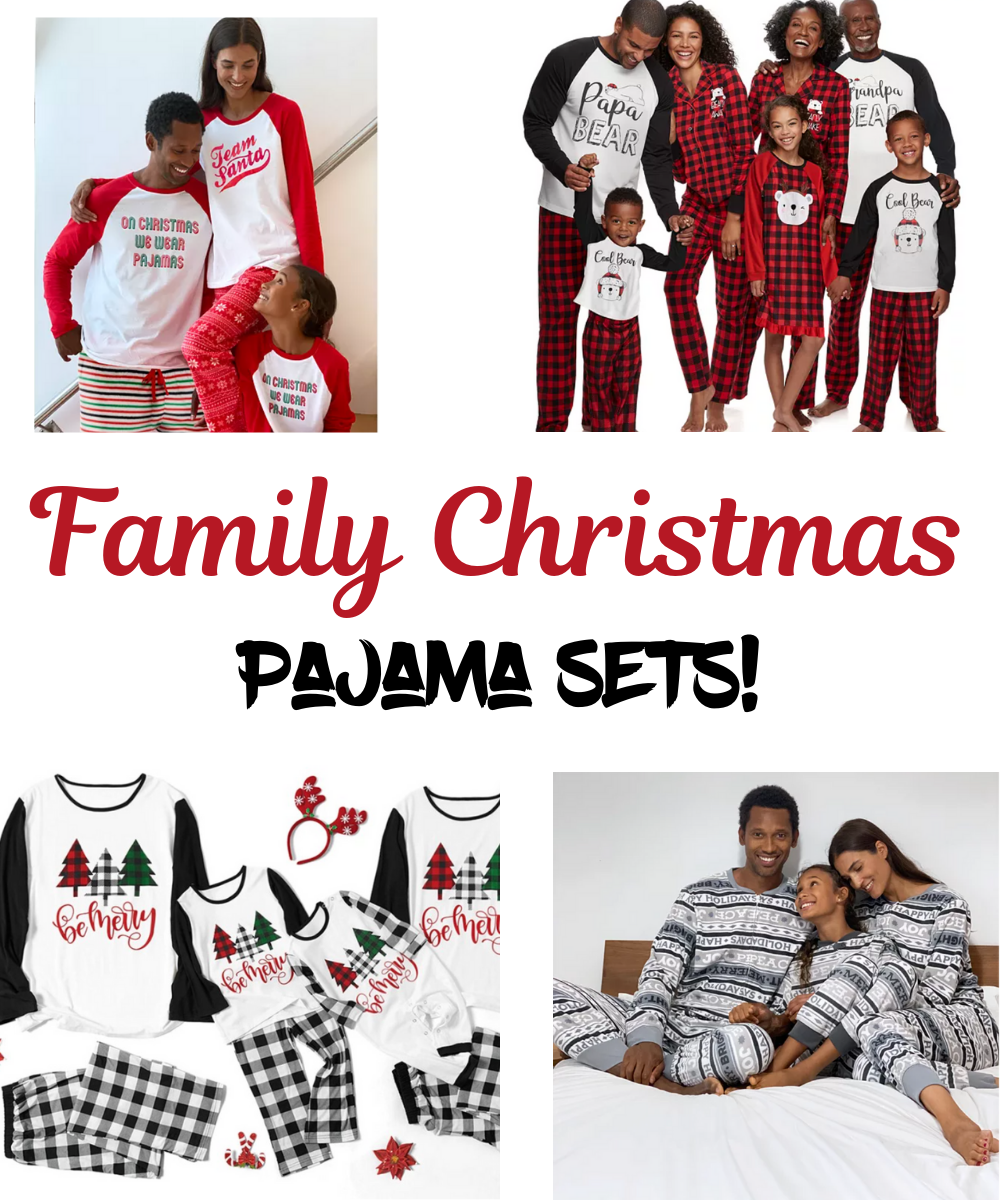 Family Christmas Pajama Sets!