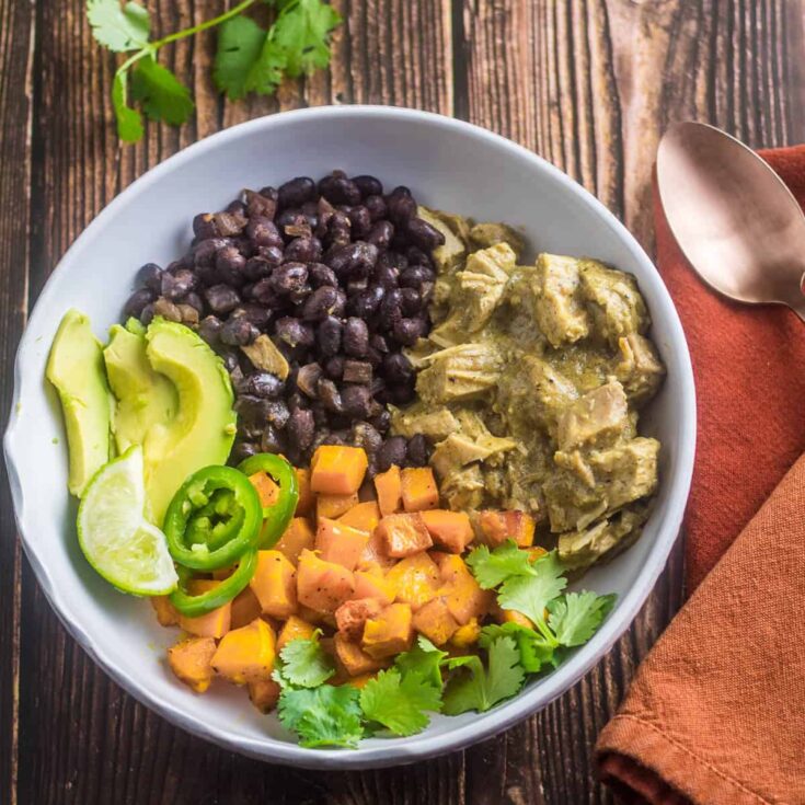 Image for Healthy Mole Verde Bowls