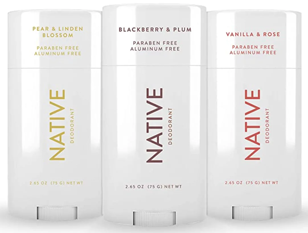 Get the all natural Native Deodorant for only $9 $10 get a free size!