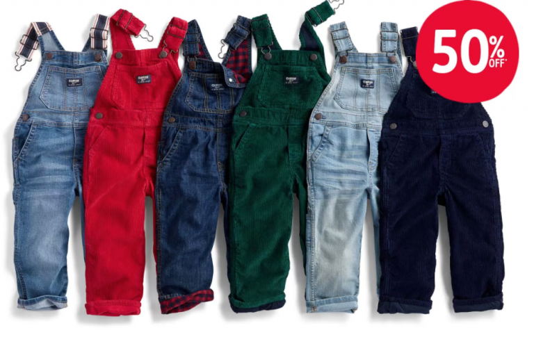 OshKosh Black Friday Doorbusters live: Overalls &amp; more 50-60% off!