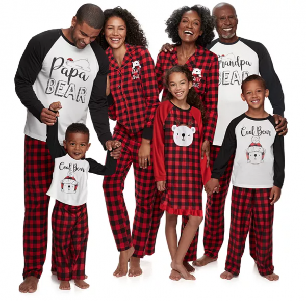 Family Christmas Pajama Sets from Amazon, Kohls, Target & Walmart
