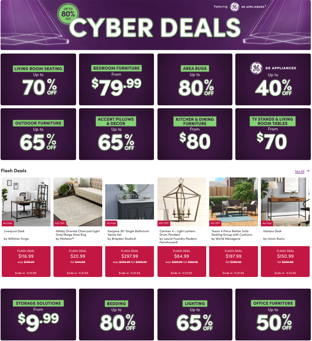 Cyber Monday Weekly Deals 2020 are live!