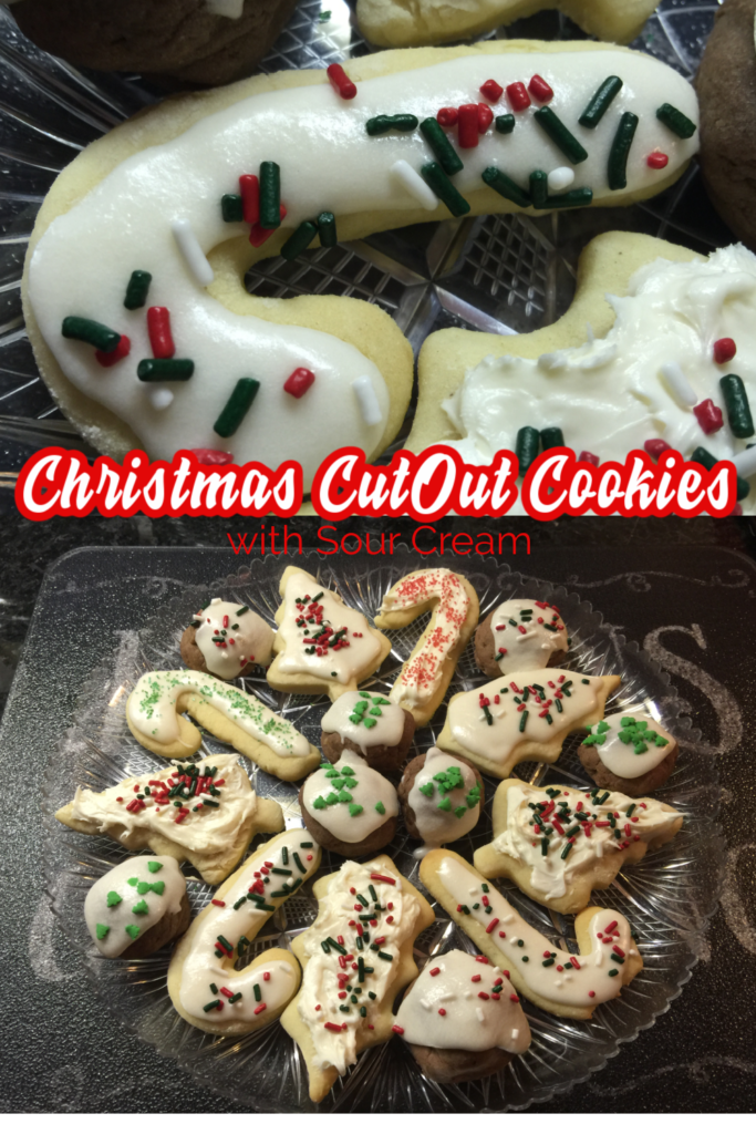 Sour Cream Cut Out Sugar Cookie Recipe