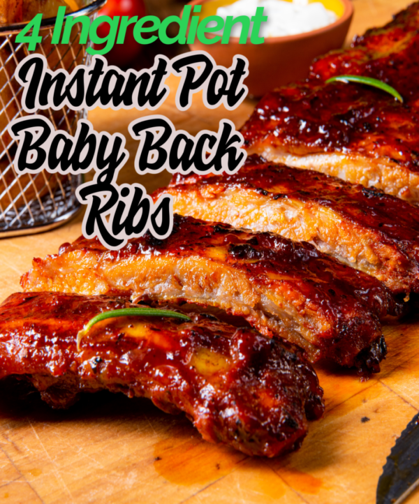 Easy 4 Ingredient Pressure Cooker Baby Back Ribs Recipe
