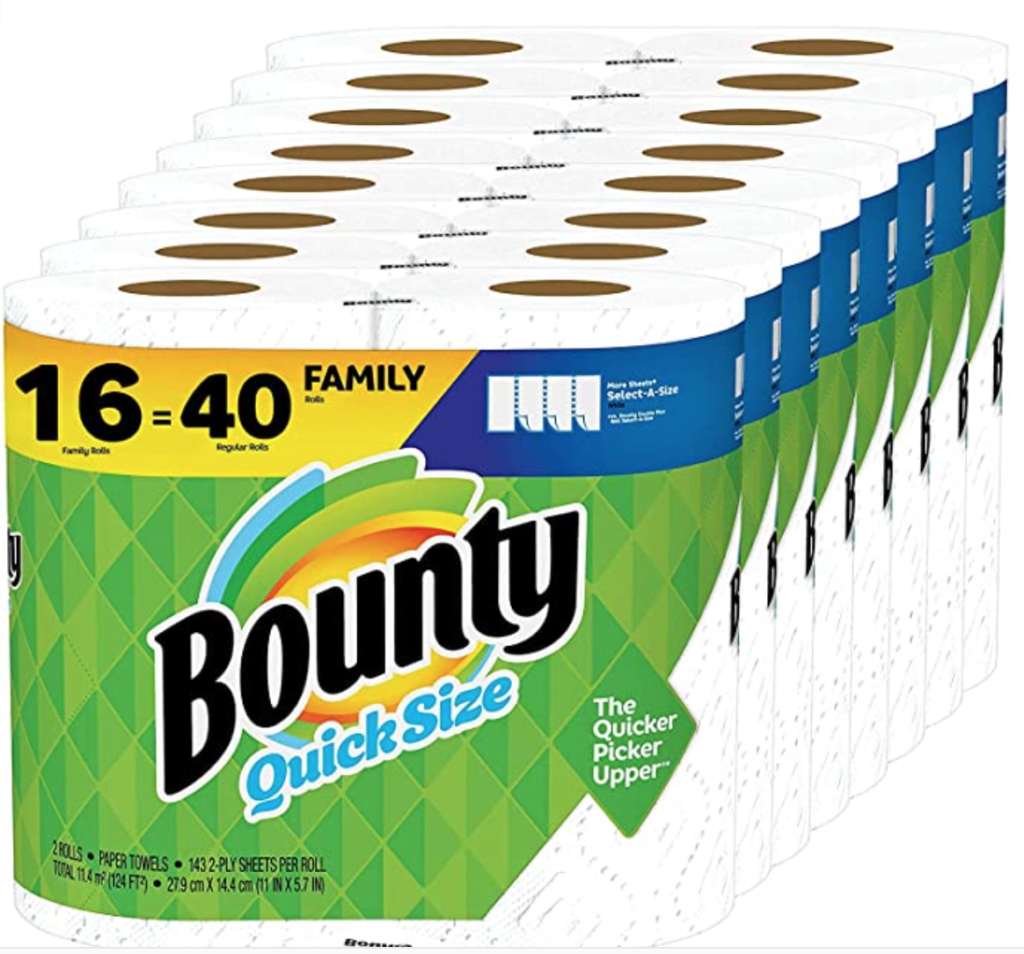 Bounty 16 Family Rolls Paper Towels In Stock online!