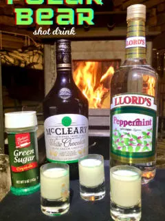 Polar bear shot drink recipe