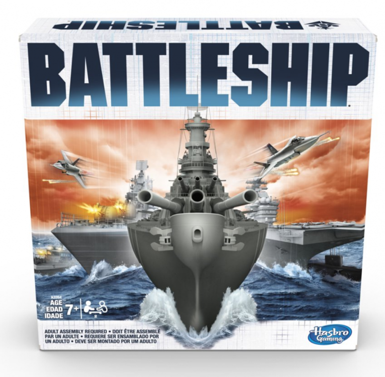Battleship Board Game Box Printables