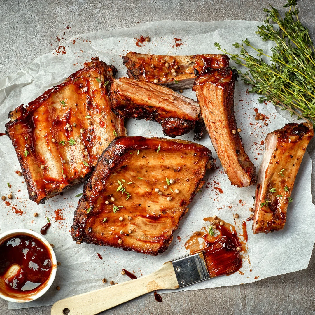 pressure cooker ribs add BBQ