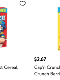 Walmart quaker cereal coupon deals