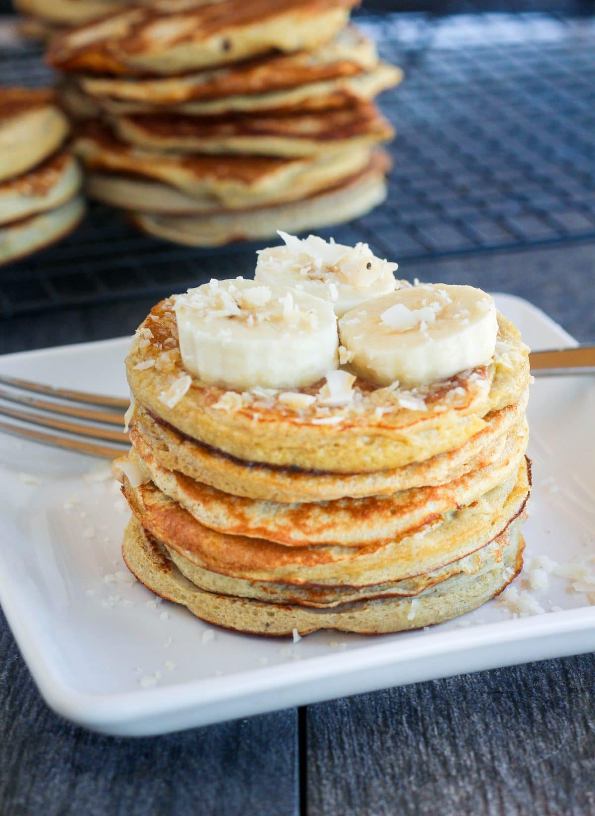 breakfast in bed coconut flour pancakes