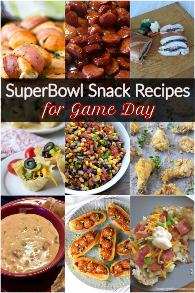 SuperBowl Game Day Recipes &. Snack Ideas