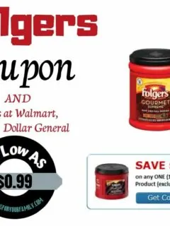 folgers coupon