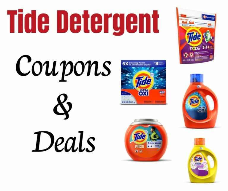 New Printable 3 off Tide & 1 Simply Tide Coupon & Deals!
