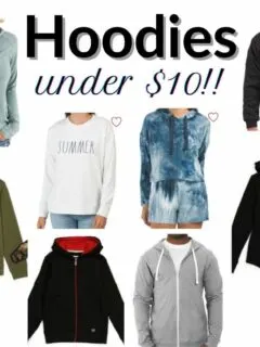 Hoodies under $10