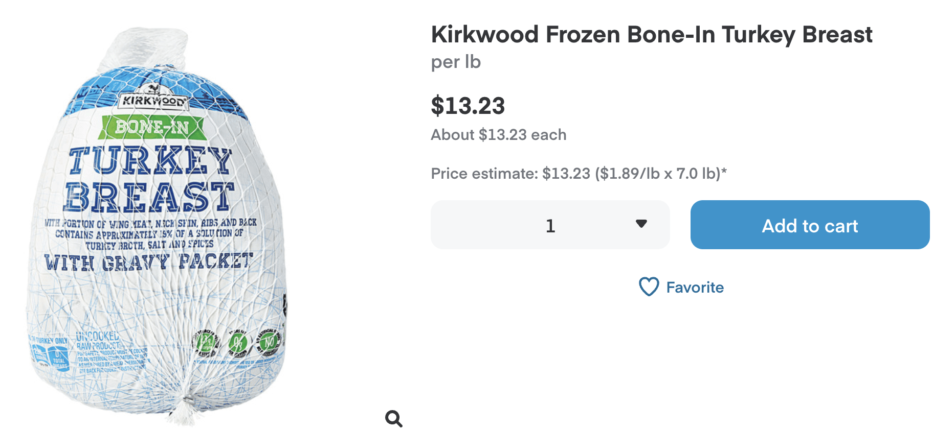 Aldi Turkey Breast Price 2022