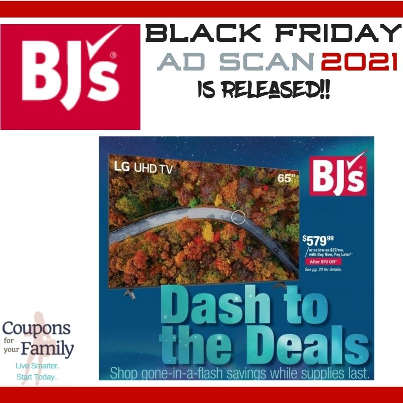 BJs Black Friday Sale ad