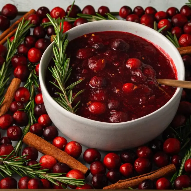 Image for Easy Brandy Cranberry Sauce &mdash; Marley's Menu