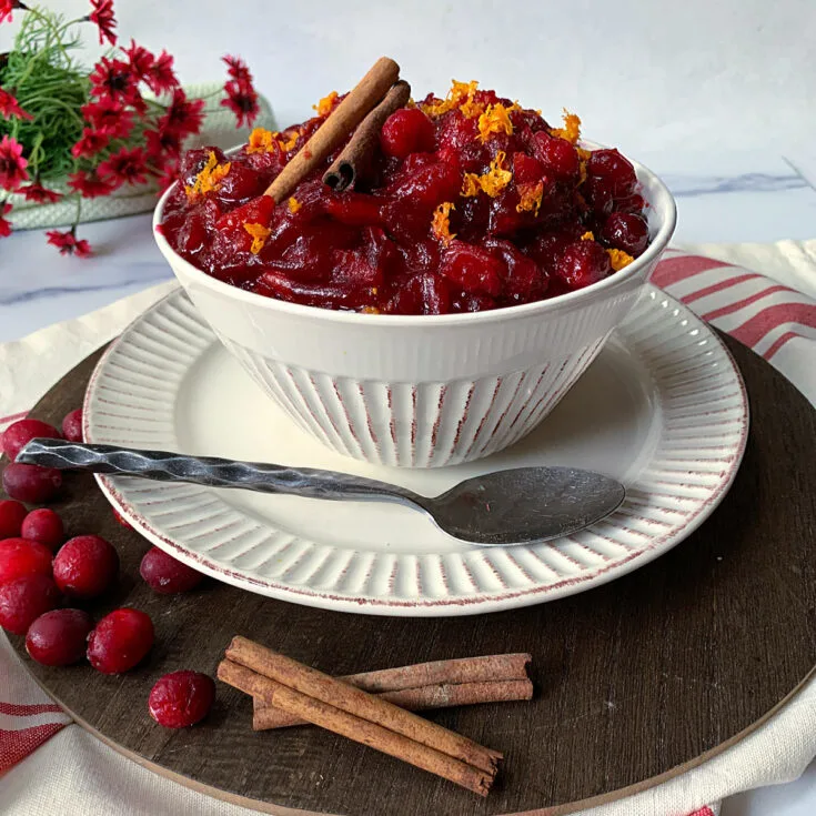 Image for Fresh Orange Cranberry Sauce