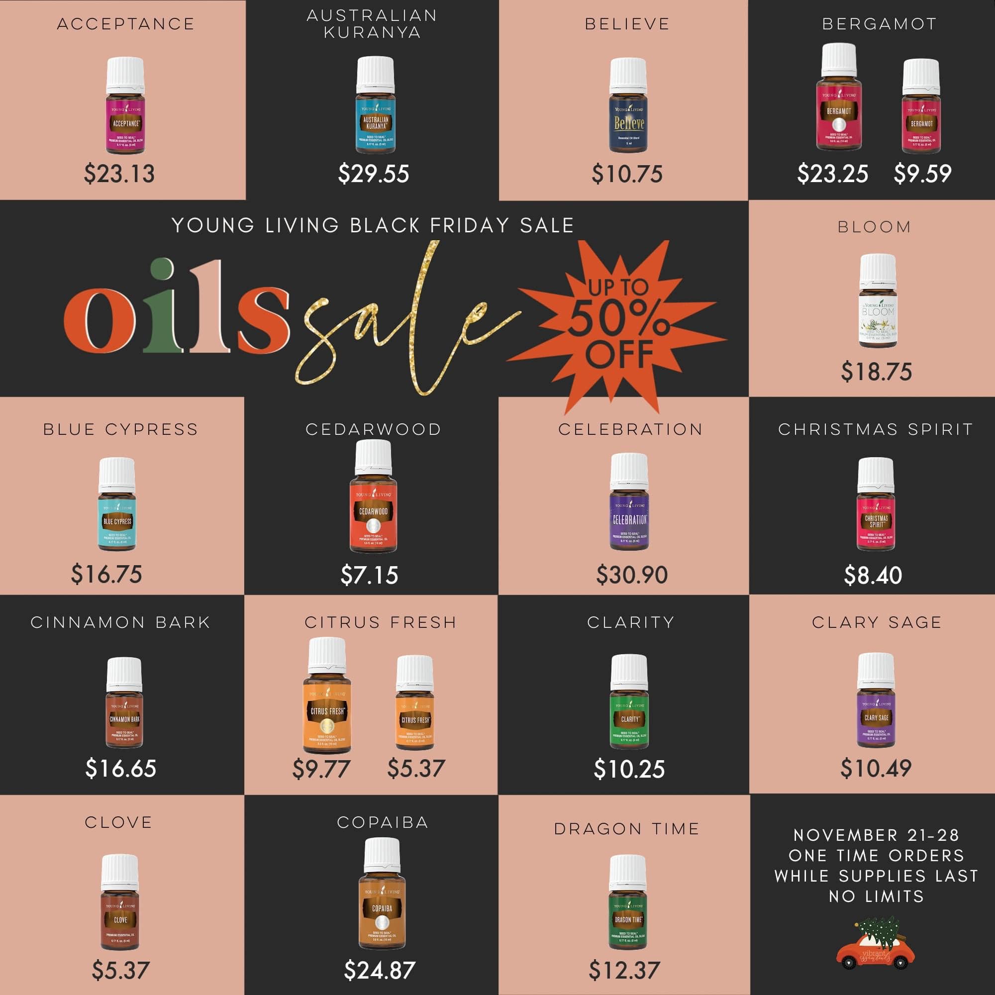 Young Living Oil Sale