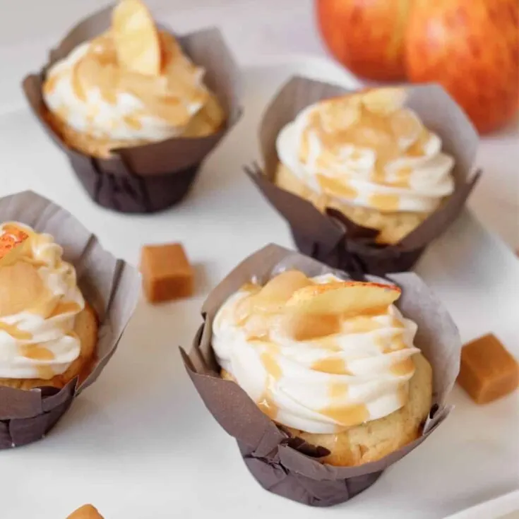 Image for Caramel Apple Pie Cupcakes