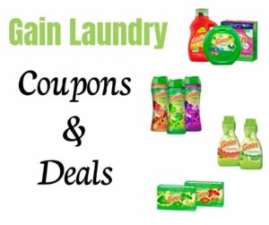 New Printable Gain Coupons &amp; Deals