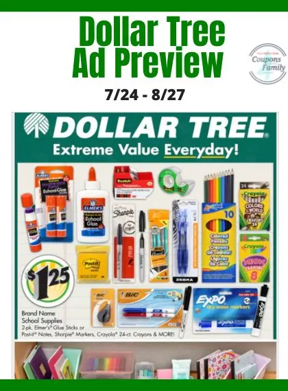 Dollar Tree Weekly Ad Preview