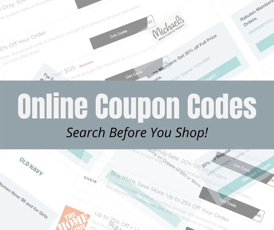 Online Coupon Codes