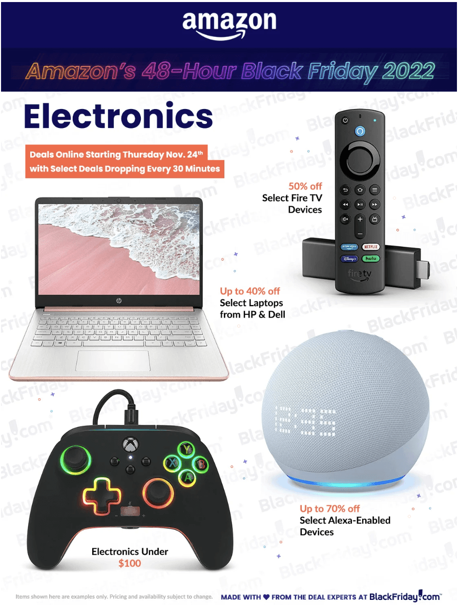 Amazon Black Friday 2022 Pg 1
