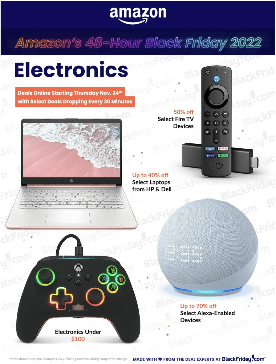 Amazon Black Friday 2022 Pg 1