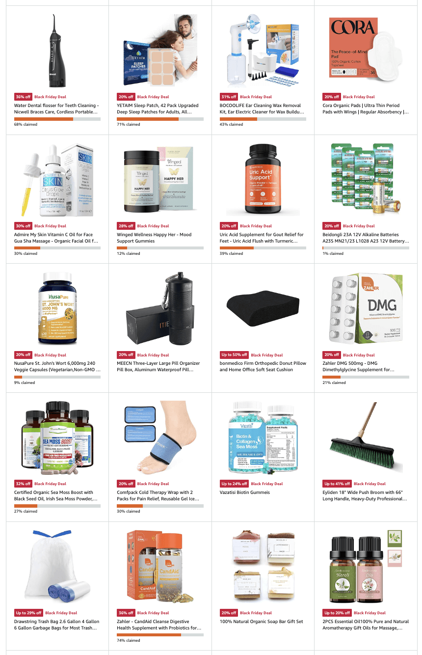 Amazon Black Friday 2023 Houshold pg 25