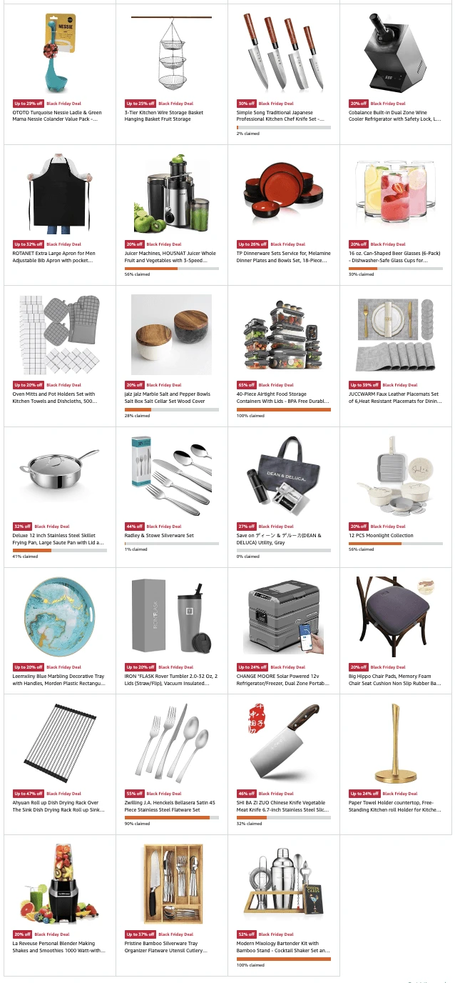 Amazon Black Friday 2023 Kitchen pg 37