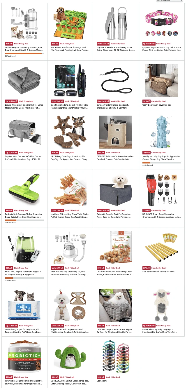 Amazon Black Friday 2023 Pet pg 41