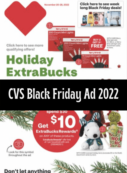 CVS Black Friday Ad 2022