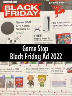 Game Stop Black Friday 2022