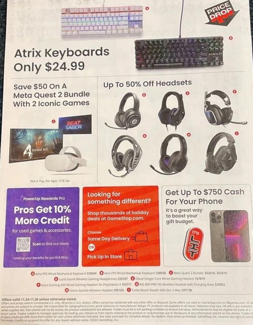 Gamestop black friday 2022_8