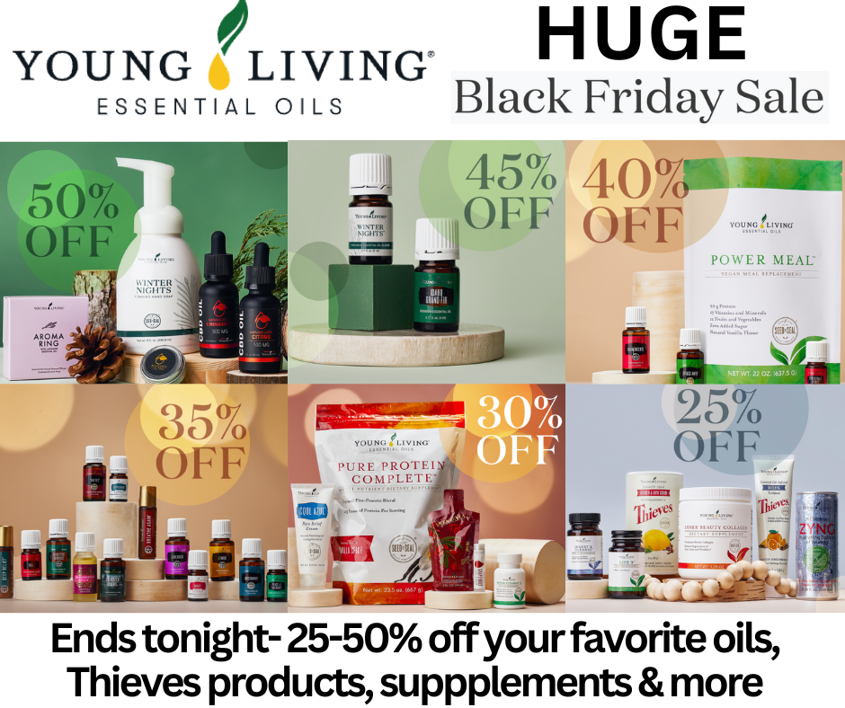 HUGE Young Living Black Friday sale