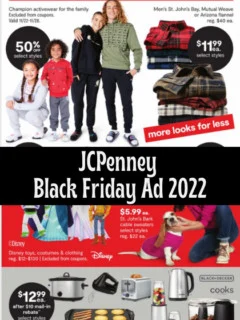 JCPenneys Black Friday Ad 2022