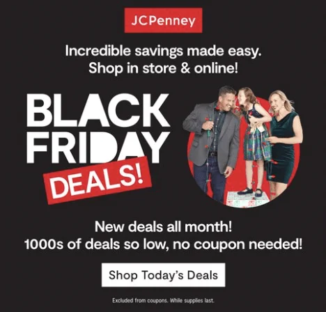 JcPenney Black Friday Ad 2022 pg 1