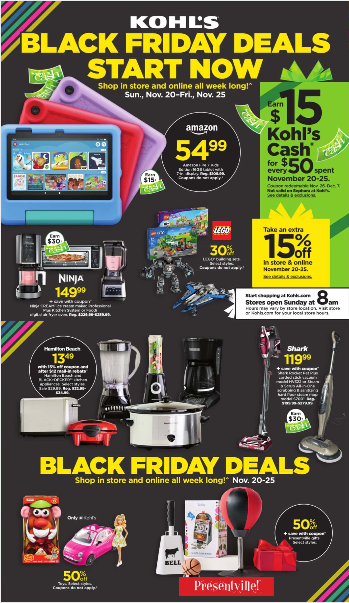 Kohls Black Friday Ad 11_20_22 pg 1