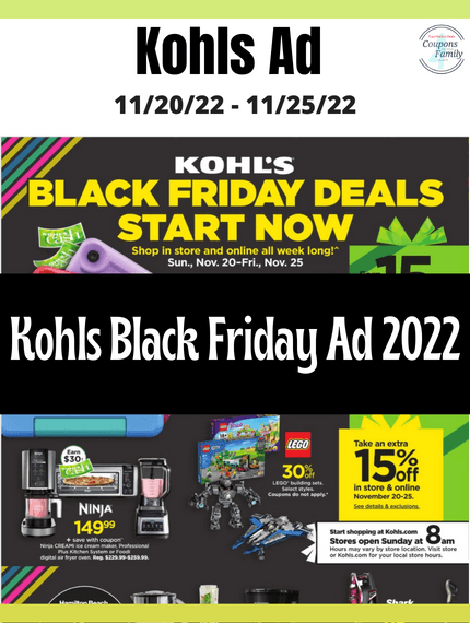 Kohls Black Friday Ad 2022